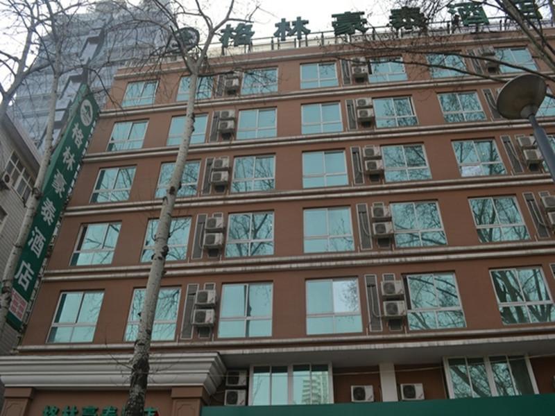 Greentree Inn Henan Luoyang Wangcheng Square Business Hotel Bagian luar foto